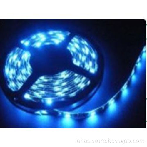 Multicolor flexible LED strips with SMD 5050,18-22lm/LED, 30pcs/M, CE certified